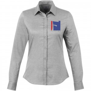 Vaillant long sleeve ladies shirt, steel grey (shirt)