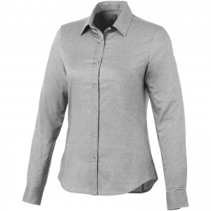 Vaillant long sleeve ladies shirt, steel grey (shirt)