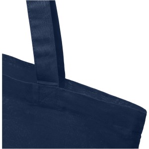 Carolina 100 g/m2 cotton tote bag, Navy (cotton bag)