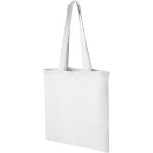 Carolina 100 g/m2 cotton tote bag, White (cotton bag)
