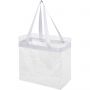 Hampton transparent tote bag, White