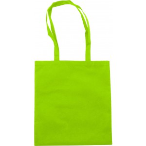 Nonwoven (80 gr/m2) shopping bag Talisa, lime (Shopping bags)