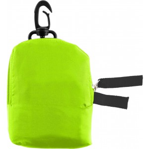 Polyester (190T) shopping bag Miley, lime (Shopping bags)
