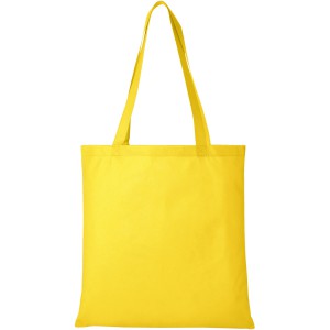 Zeus non-woven convention tote bag, Yellow (Shopping bags)
