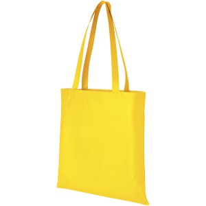 Zeus non-woven convention tote bag, Yellow (Shopping bags)