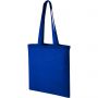 Carolina 100 g/m2 cotton tote bag, Royal blue