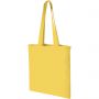 Carolina 100 g/m2 cotton tote bag, Yellow