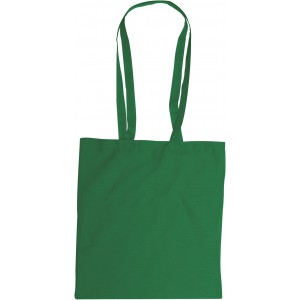 Cotton (110 gr/m2) bag Amanda, green (cotton bag)
