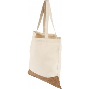 Cotton (250 gr/m2) shopping bag Dalia, khaki (cotton bag)