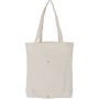 Cotton (250 gr/m2) shopping bag Selma, khaki