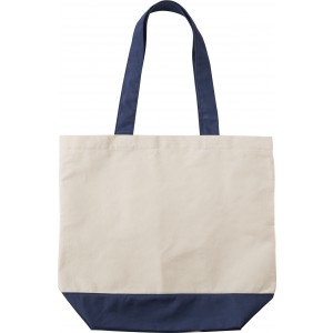 Cotton (280 g/m2) shopping bag Cole, blue (Shopping bags)