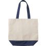 Cotton (280 g/m2) shopping bag Cole, blue