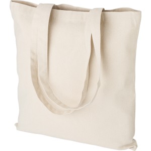 Cotton shopping bag Marty, Brown/Khaki (Shopping bags)