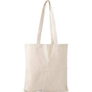 Cotton shopping bag Marty, Brown/Khaki (Shopping bags)