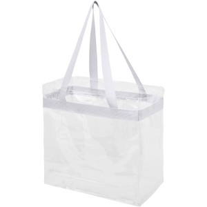 Hampton transparent tote bag, White (Shopping bags)