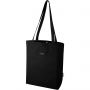 Joey GRS recycled canvas versatile tote bag 14L, Solid black