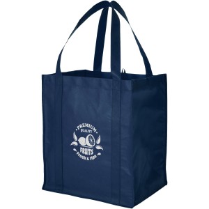Liberty non-woven tote bag, Navy (Shopping bags)