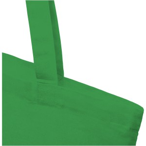 Madras 140 g/m2 cotton tote bag, Bright green (cotton bag)