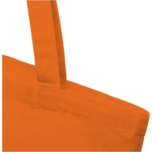 Madras 140 g/m2 cotton tote bag, Orange (cotton bag)