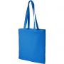 Madras 140 g/m2 cotton tote bag, Process Blue