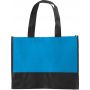 Nonwoven (80 gr/m2) shopping bag Brenda, light blue
