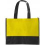 Nonwoven (80 gr/m2) shopping bag Brenda, yellow