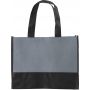 Nonwoven (80 gr/m2) shopping bag, grey