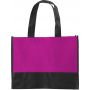 Nonwoven (80 gr/m2) shopping bag, pink