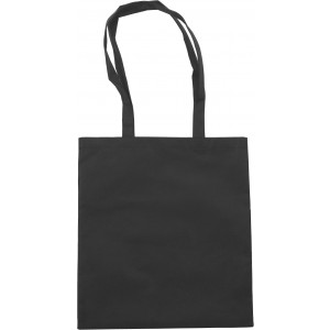 Nonwoven (80 gr/m2) shopping bag Talisa, black (Shopping bags)