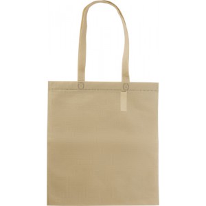 Nonwoven (80 gr/m2) shopping bag Talisa, brown (Shopping bags)