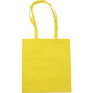 Nonwoven (80 gr/m2) shopping bag Talisa, yellow (Shopping bags)