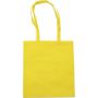 Nonwoven (80 gr/m2) shopping bag Talisa, yellow