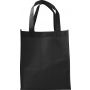 Nonwoven (80gr) carry/shopping bag., black