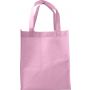 Nonwoven (80gr) carry/shopping bag., pink