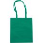 Nonwoven carrying/shopping bag, green