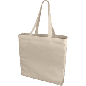 Odessa 220 g/m2 recycled tote bag, Natural (Shopping bags)