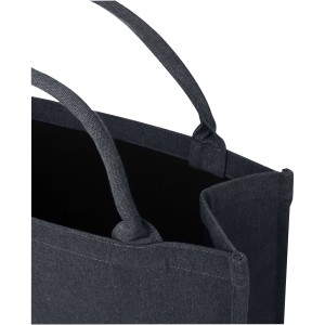 Page 500 g/m2 recycled book tote bag, Denim (Shopping bags)