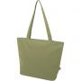 Panama GRS recycled zippered tote bag 20L, Olive