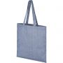 Pheebs 150 g/m2 recycled cotton tote bag, Royal blue