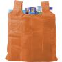 Polyester (190T) shopping bag Vera, orange