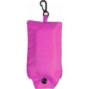 Polyester (190T) shopping bag Vera, pink (Shopping bags)