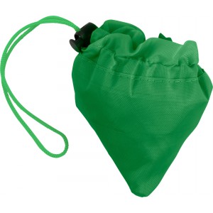 Polyester (210D) shopping bag Billie, green (Shopping bags)