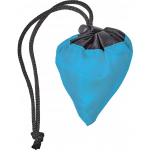 Polyester (210D) shopping bag Elizabeth, light blue (Shopping bags)