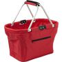 Polyester (600D) shopping bag Nadine, red