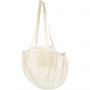 Pune 100 g/m2 GOTS organic mesh cotton tote bag, Natural