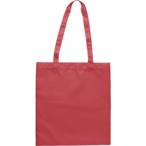 RPET polyester (190T) shopping bag Anaya, red (Shopping bags)