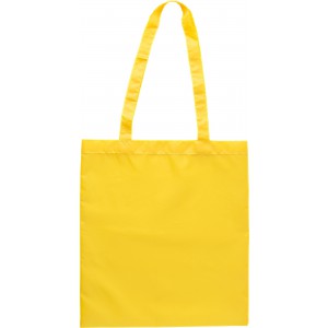 RPET polyester (190T) shopping bag Anaya, yellow (Shopping bags)