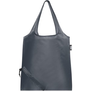 Sabia RPET foldable tote bag, Charcoal (Shopping bags)