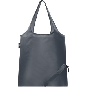 Sabia RPET foldable tote bag, Charcoal (Shopping bags)