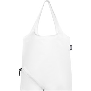 Sabia RPET foldable tote bag, White (Shopping bags)